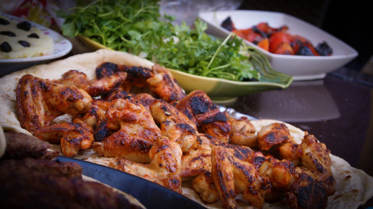 Chicken wings op de BBQ kamado - knapperige gegrilde vleugeltjes recept