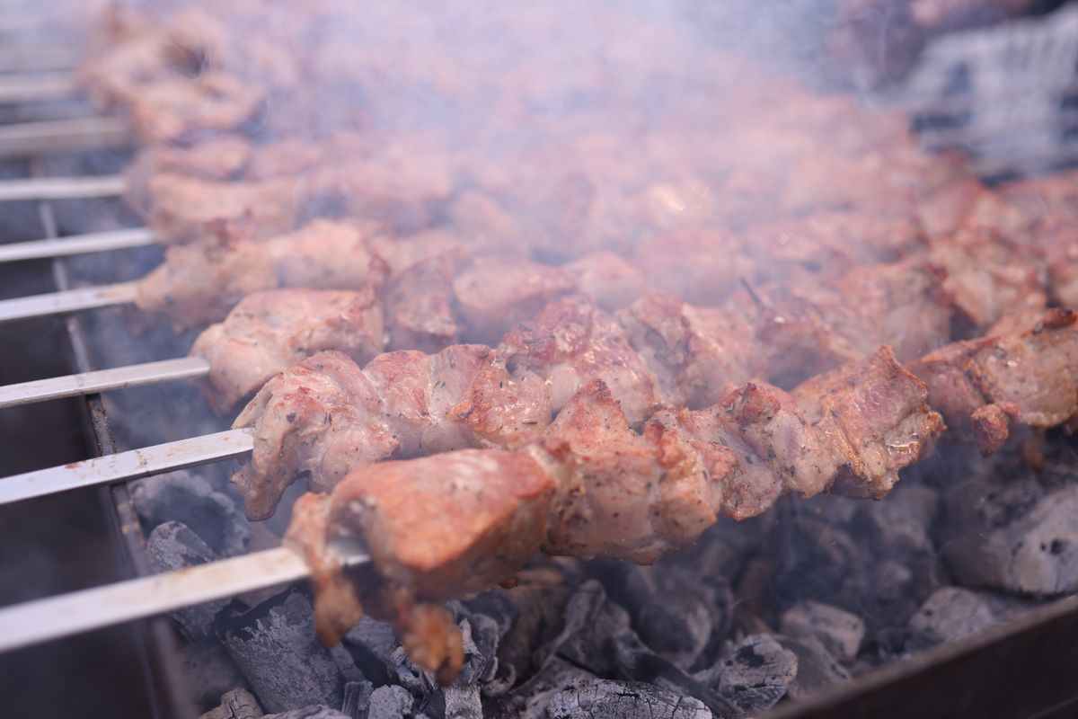 Gegrilde halloumi op de BBQ - vegetarisch grillen kaas recept