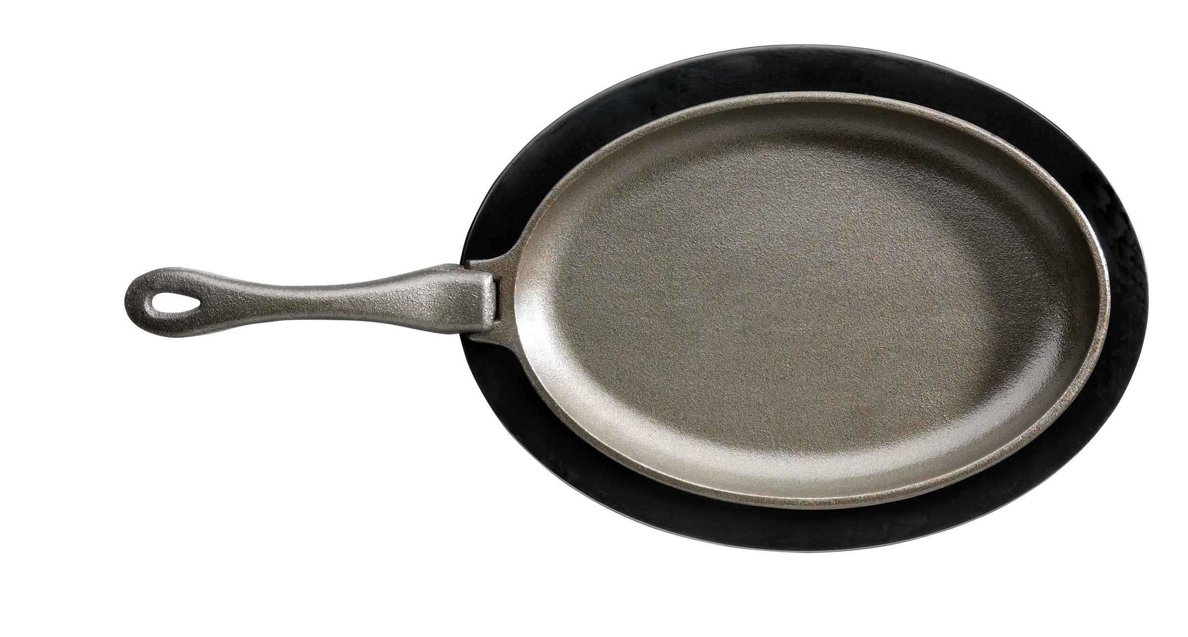 Napoleon Gietijzeren pan met kunststof onderzetter