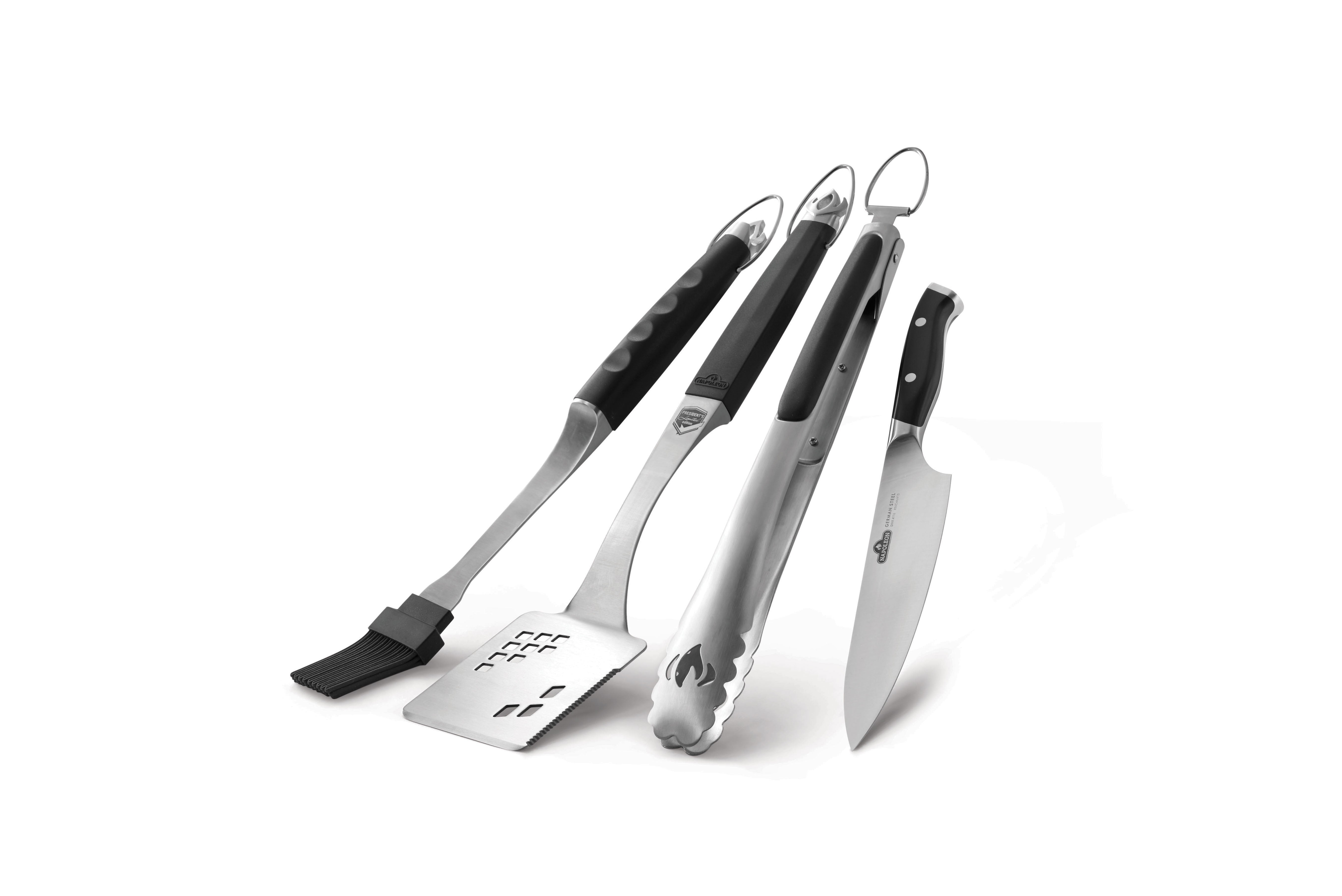 Napoleon Vierdelig barbecue gereedschapset, President's Limited Edition
