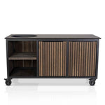 Fraaii Buitenkeuken Bamboo Graphite Rhombus Inferno XL