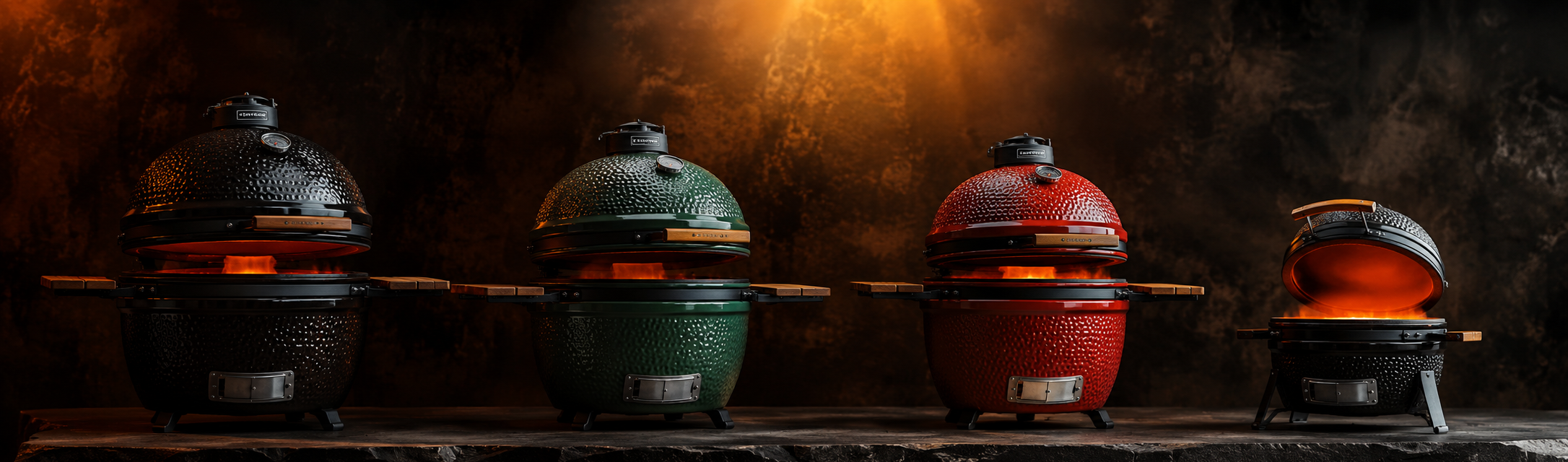 Kamado barbecues kopen bij BBQ Shop Harmelen — The Bastard, Kamado Joe, Monolith en Grill Guru in alle maten