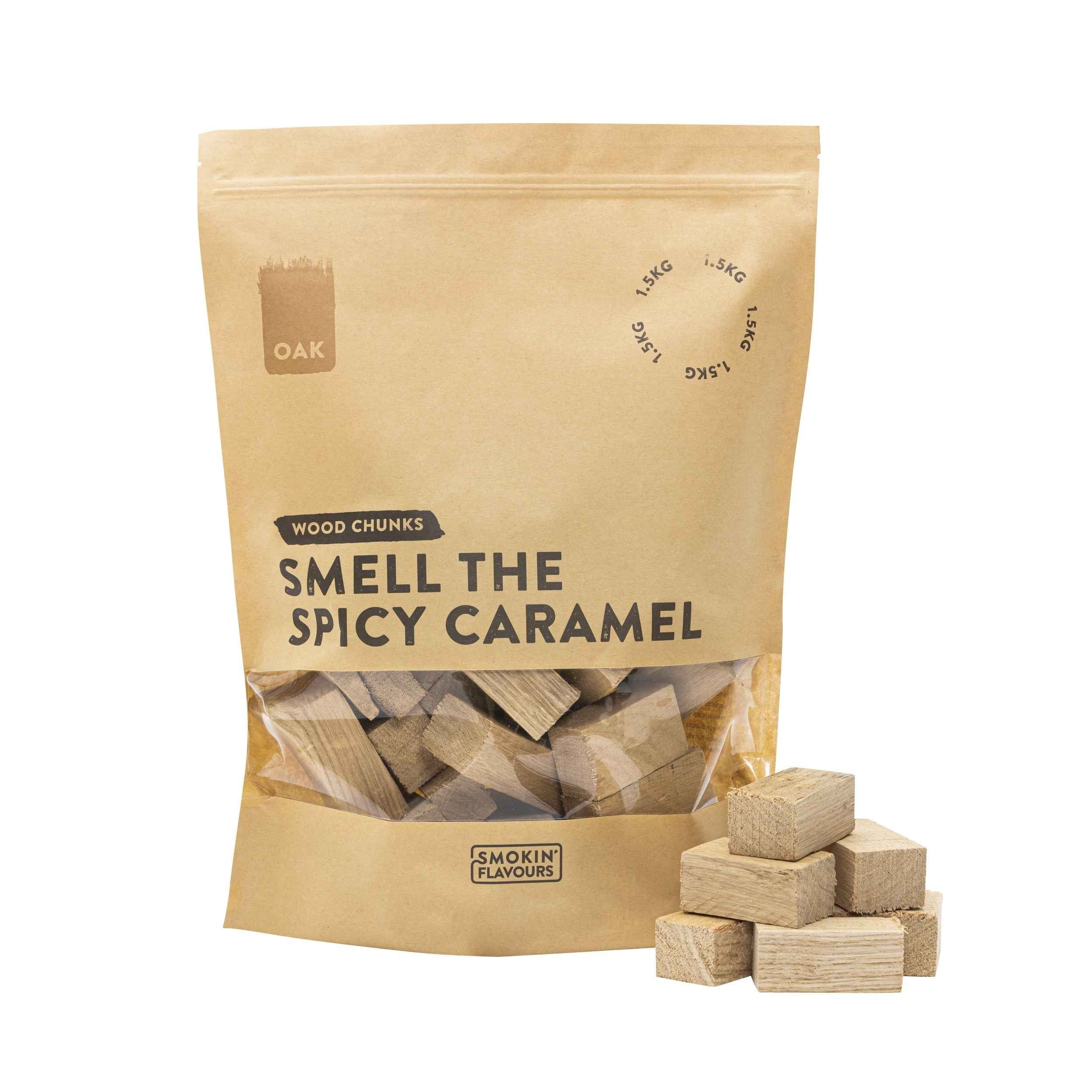 Smokin Flavours Rookchunks Eik