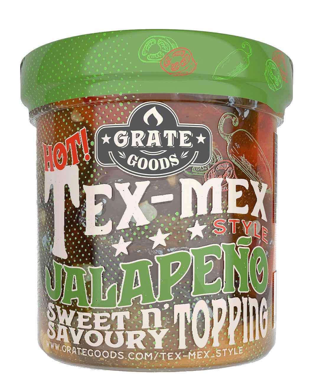 Tex-Mex Jalapeño Savoury Topping - 120 ml