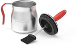 Kamado Joe Basing pot with brush
