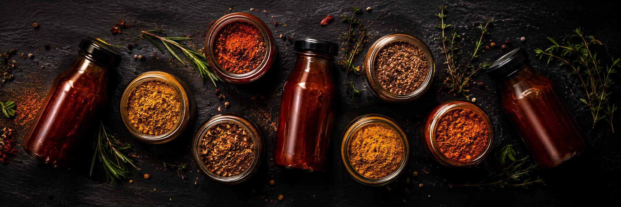 BBQ rubs en sauzen kopen bij BBQ Shop Harmelen — premium kruiden, marinades en BBQ sauzen