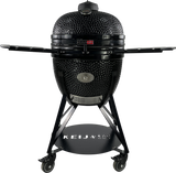 Keij kamado 23 inch — zwart