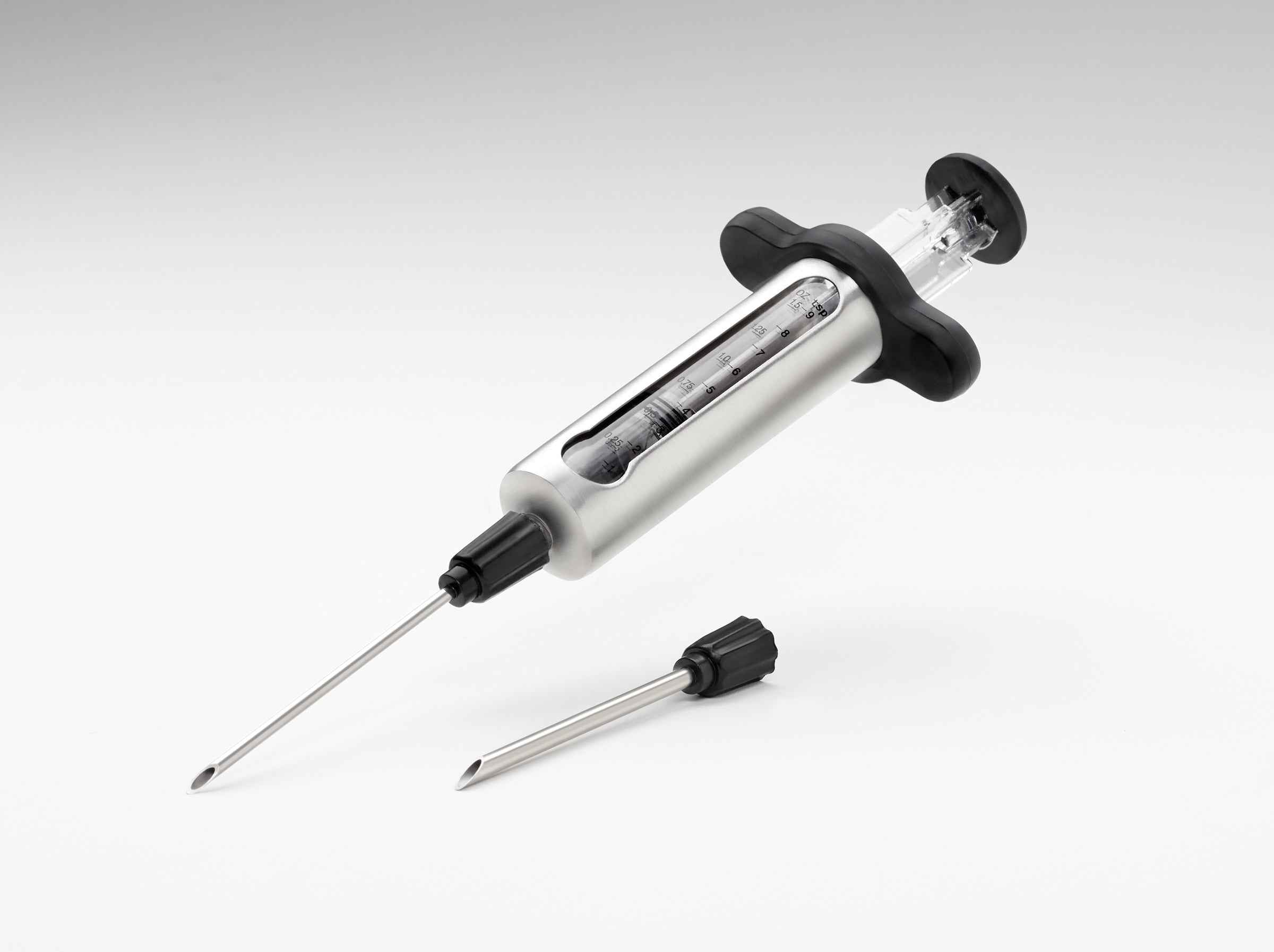 Napoleon RVS marinade injectiespuit