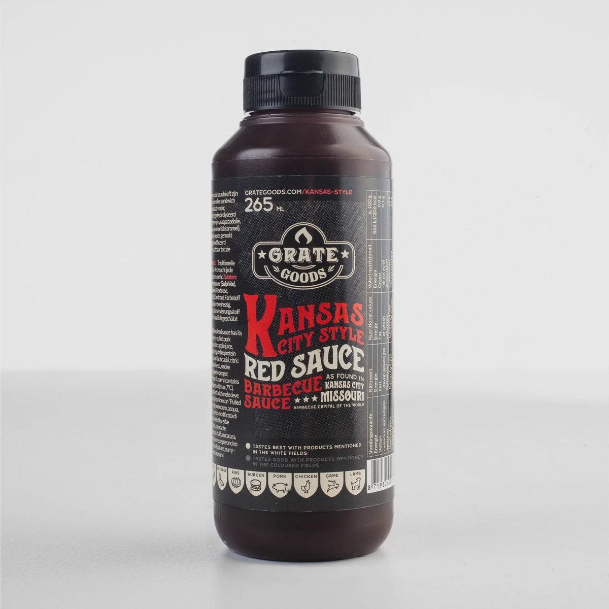 Grate Goods - Kansas City Red BBQ Sauce - 265 ml