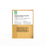 Smokin’ Flavours Cederhouten planken 2 stuks 15x11cm