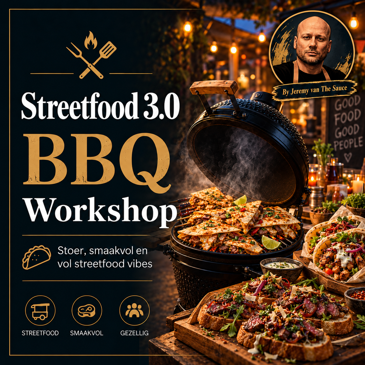Streetfood 3.0 BBQ Workshop - 22 Mei 2027