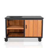 Fraaii Buitenkeuken Bamboo Teak Oil Storage
