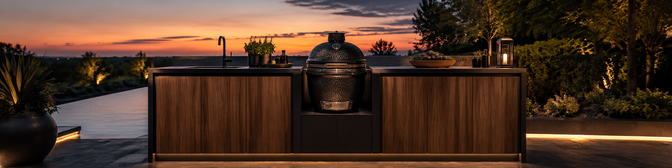 Buitenkeukens kopen bij BBQ Shop Harmelen — premium modulaire buitenkeukens op maat